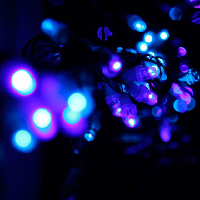 1024x1024 Lights  - bokeh iPad Wallpaper