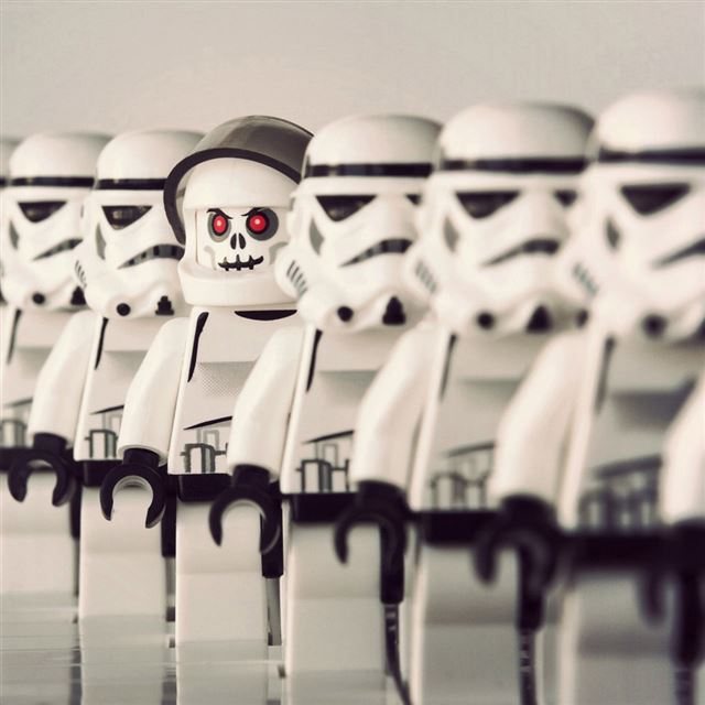 1024x1024 Lego Star Wars - funny iPad Wallpaper