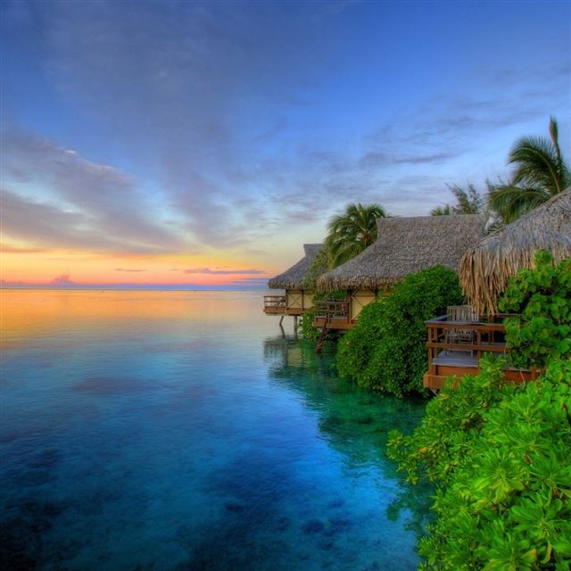 1024x1024 Houses Landscapes  - house iPad Wallpaper
