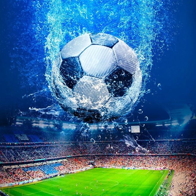 1024x1024 Fantasy Football Stadium -  iPad Wallpaper