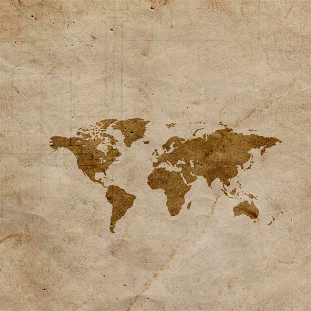 1024x1024 Map - map iPad Wallpaper