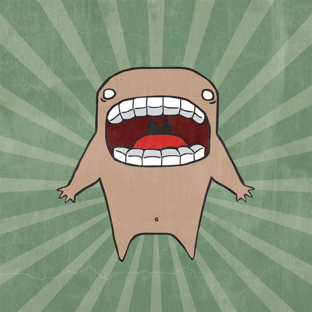 1024x1024 Art Scream - fun iPad Wallpaper