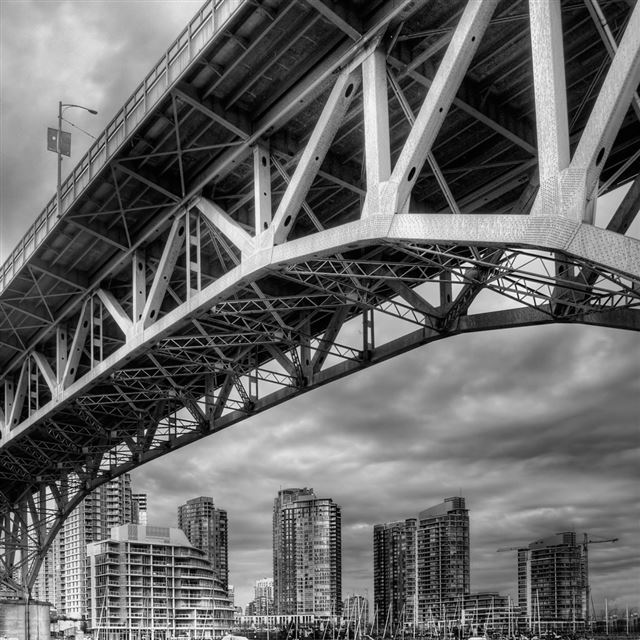 1024x1024 HDRI Bridge - building iPad Wallpaper