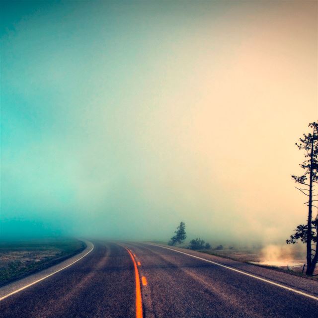 1024x1024 Road To Nowhere  - road iPad Wallpaper
