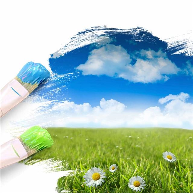 1024x1024 Painting Sky - painting iPad Wallpaper