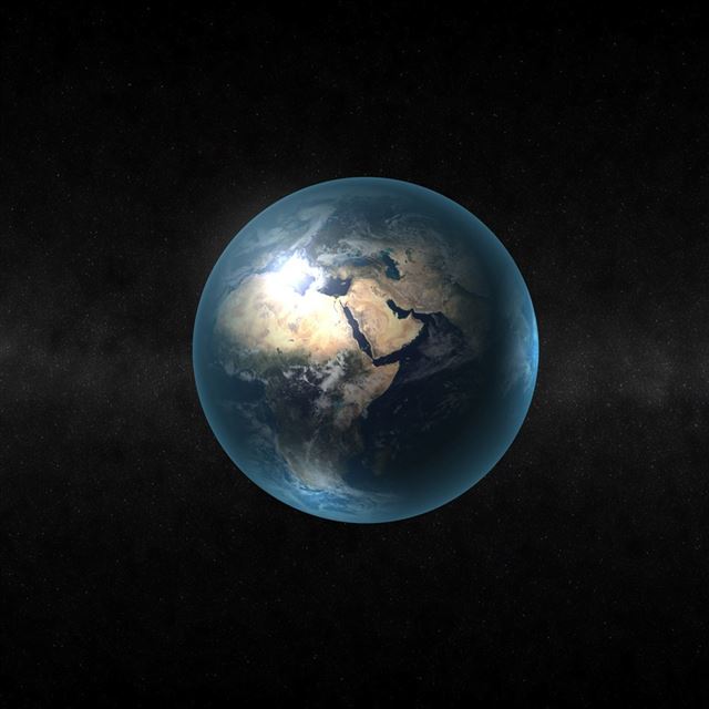 1024x1024 Planet Earth - cosmos iPad Wallpaper