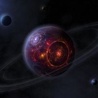 Futuristic Planet wallpaper