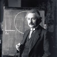 Albert Einstein Portraits wallpaper