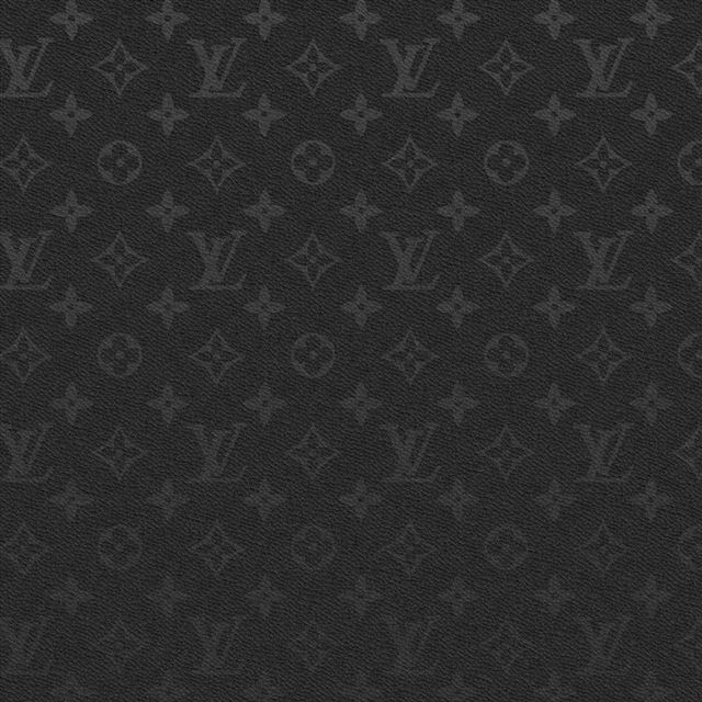 1024x1024 Louis Vuitton - black iPad Wallpaper