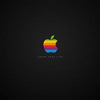 Colorful Apple Logo wallpaper