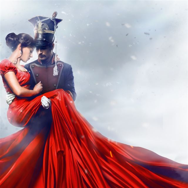 1024x1024 Knight Hold The Princess -  iPad Wallpaper