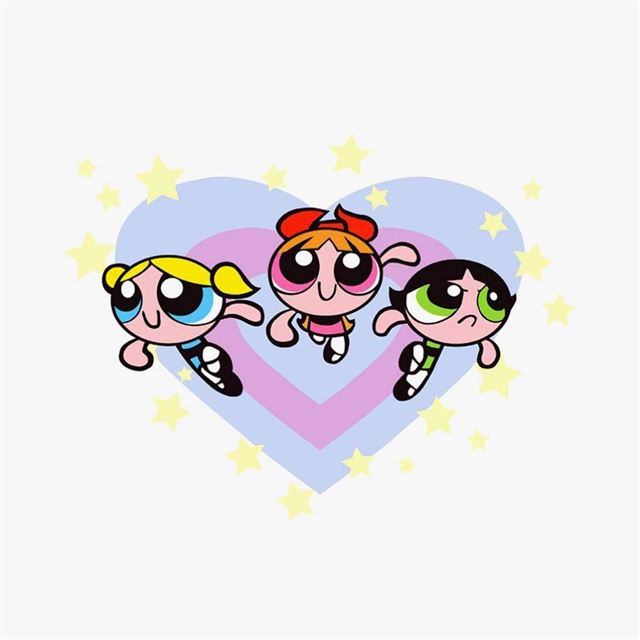 1024x1024 Powerpuff Girls - lovely iPad Wallpaper