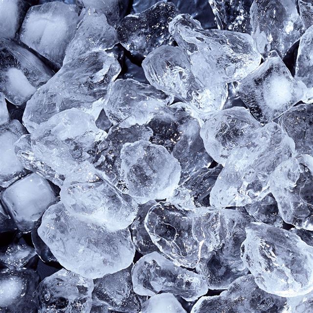 1024x1024 Crushed Ice - frozen iPad Wallpaper