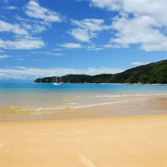 1024x1024 Nature Seashore Beach Landscape - ocean iPad Wallpaper