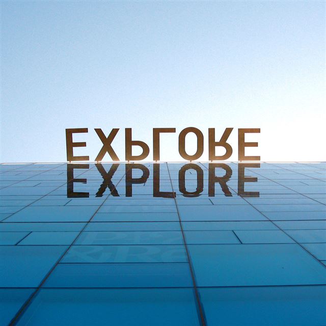 1024x1024 Explore - words iPad Wallpaper