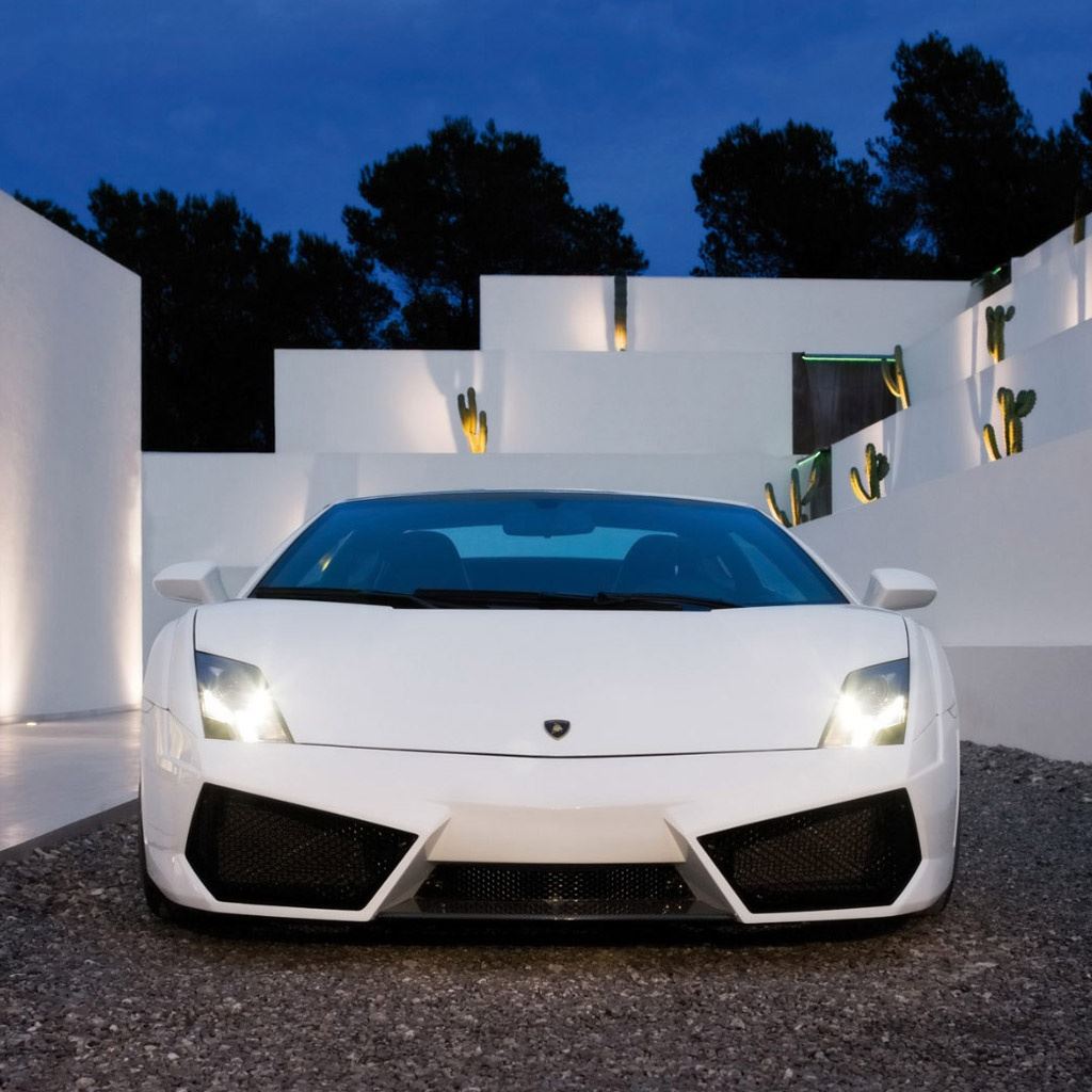 Lamborghini Wallpaper White
