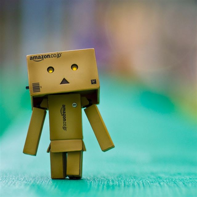 1024x1024 Walking Danbo - anime iPad Wallpaper