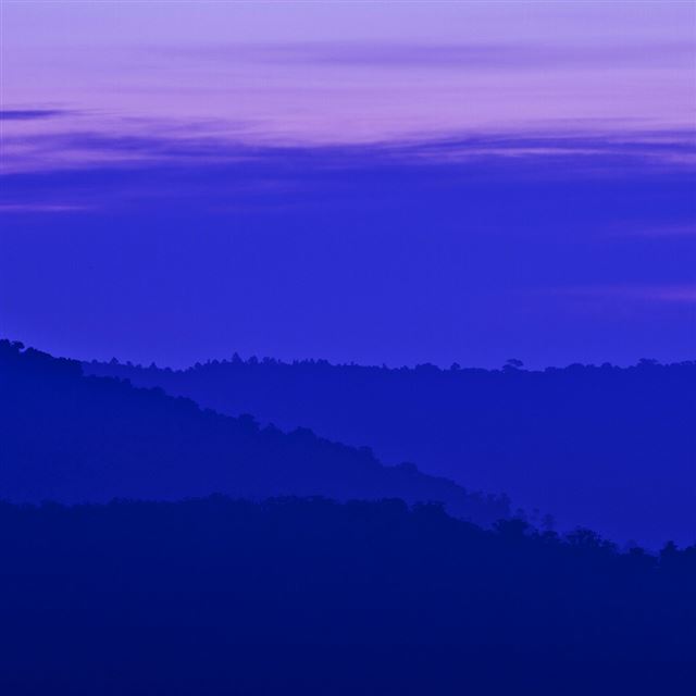 1024x1024 Blue Mountain Morning Sunrise Nature - sunrise iPad Wallpaper