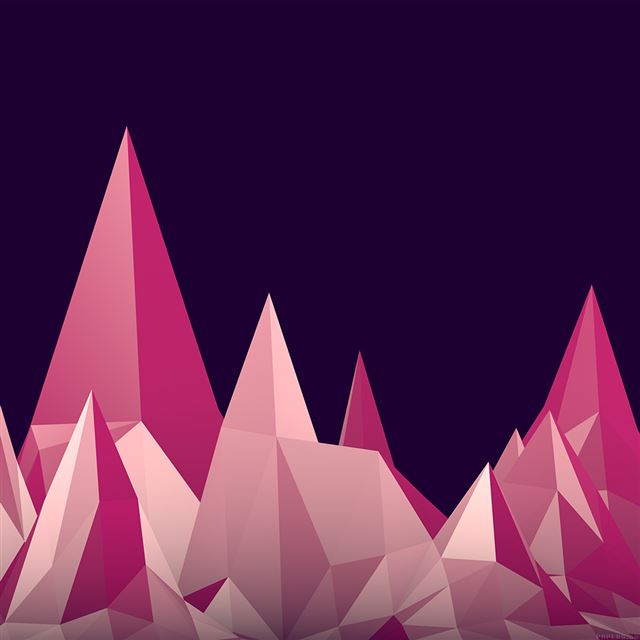 1024x1024 Sharp Triangle Digital Graphic Pattern - triangle iPad Wallpaper