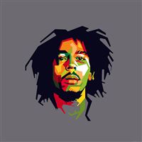 Bob Marley Art Illust Music Reggae Celebrity wallpaper