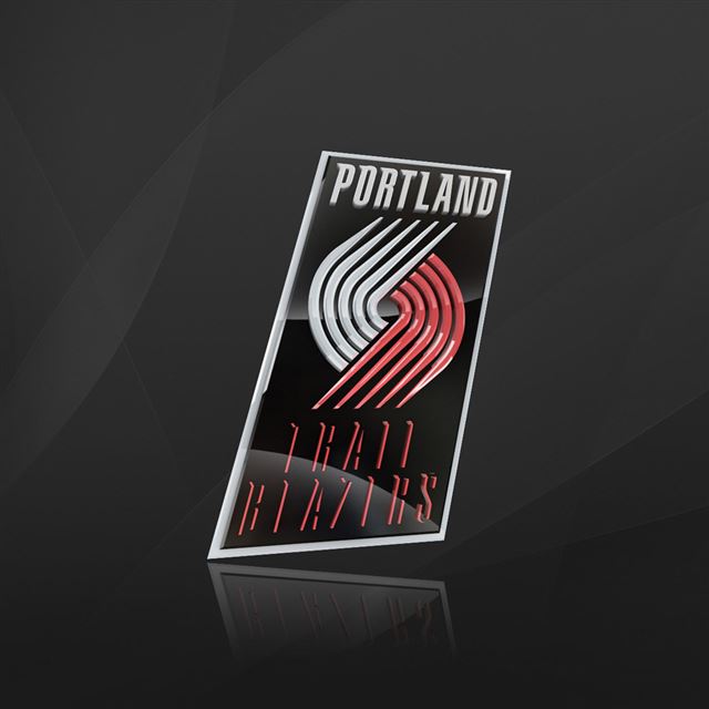 1024x1024 Portland Trail Blazers - logos iPad Wallpaper