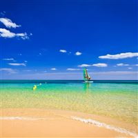 Beach Ocean Horizon wallpaper