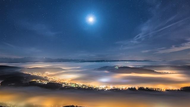 1024x1024 Night Sky Star Lights - star iPad Wallpaper