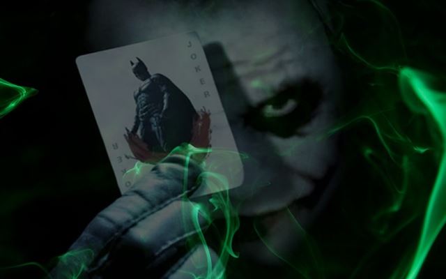 1024x1024 Joker Plays Batman Poker - joker iPad Wallpaper