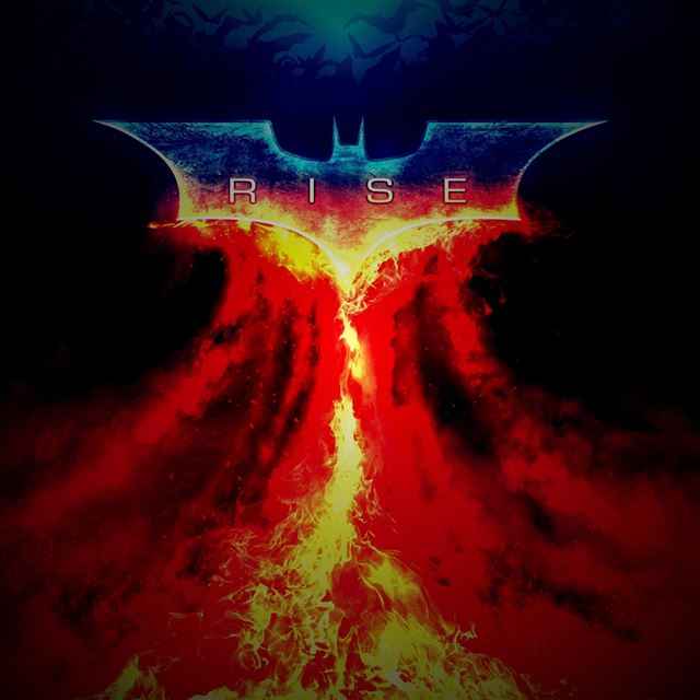 1024x1024 The Dark Knight Rises - bat iPad Wallpaper