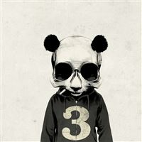 Smoking Panda Cartoon Art wallpaper