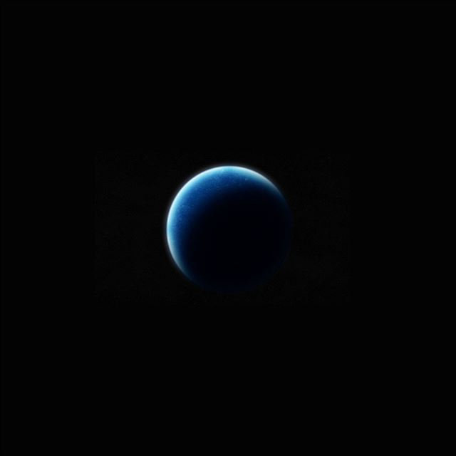 1024x1024 Blue Planet Earch Dark -  iPad Wallpaper