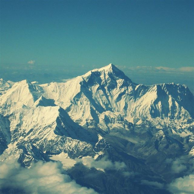 1024x1024 Spectacular Mount Everest Landscape - landscape iPad Wallpaper