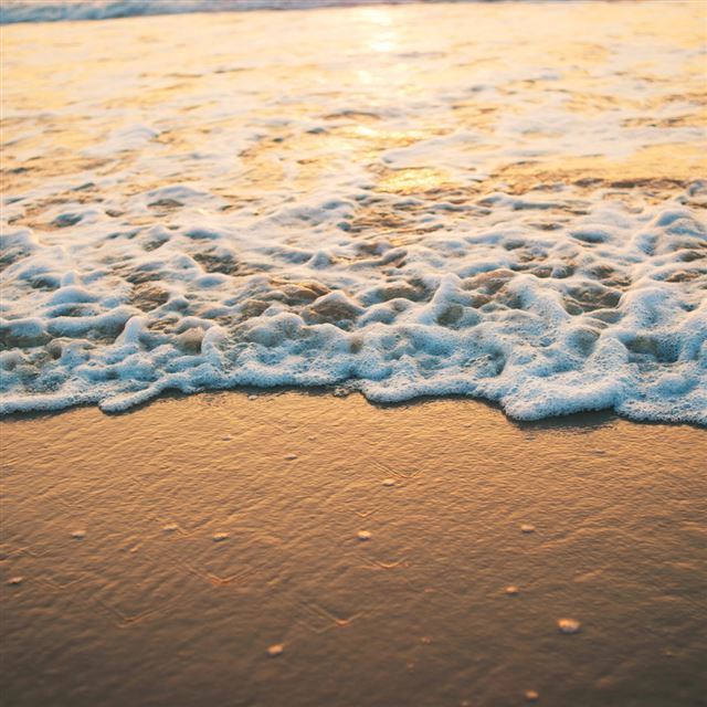 1024x1024 Goa Beach Sunset - view iPad Wallpaper