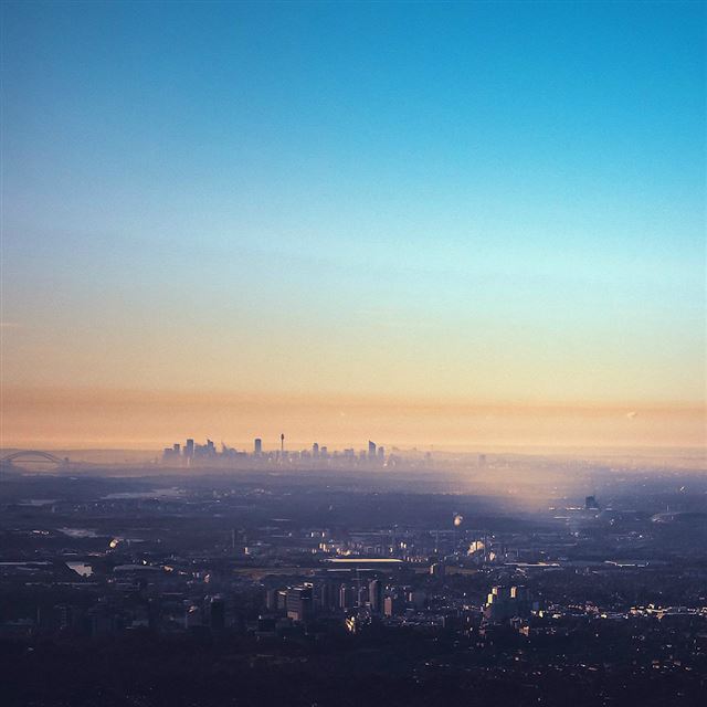 1024x1024 Australia Capital City View Sky Nature - view iPad Wallpaper