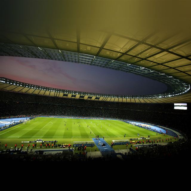 1024x1024 Champions League Soccer Stadium Sports - soccer iPad Wallpaper