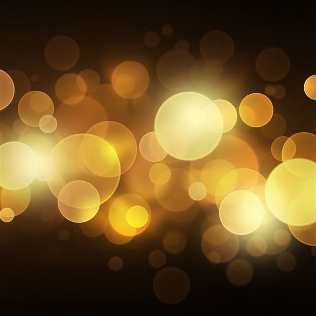 1024x1024 Abstract Yellow Flare Bokeh Pattern Background - bokeh iPad Wallpaper