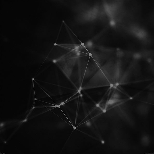1024x1024 Scifi Web Dark Pattern Abstract Art - scifi iPad Wallpaper