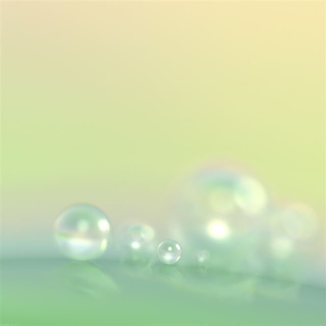 1024x1024 Dreamy Colorful Dew Drops Close Up - close up iPad Wallpaper