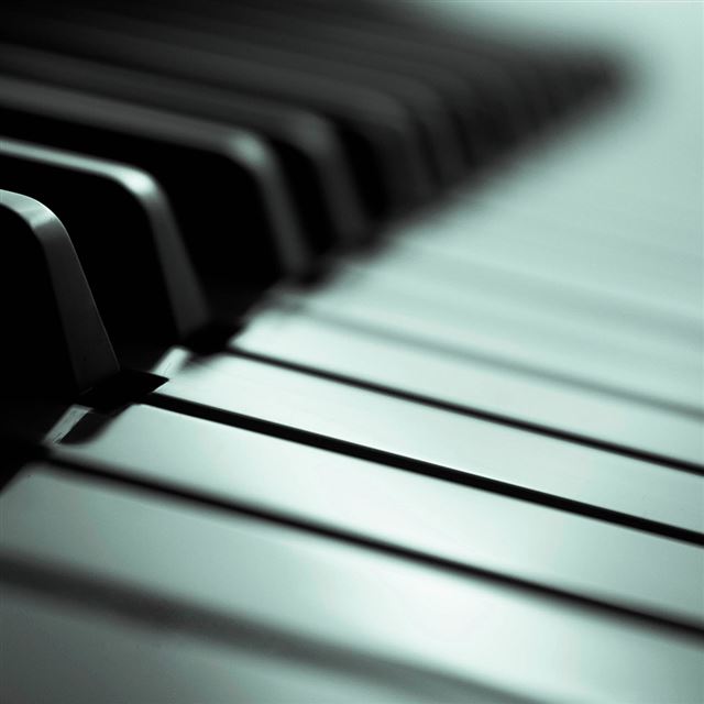 1024x1024 Piano Music Blue Romance Art - bokeh iPad Wallpaper