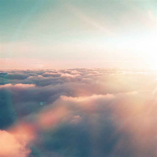 1024x1024 Sky Fly Sun Nature Fantastic Flare - fly iPad Wallpaper