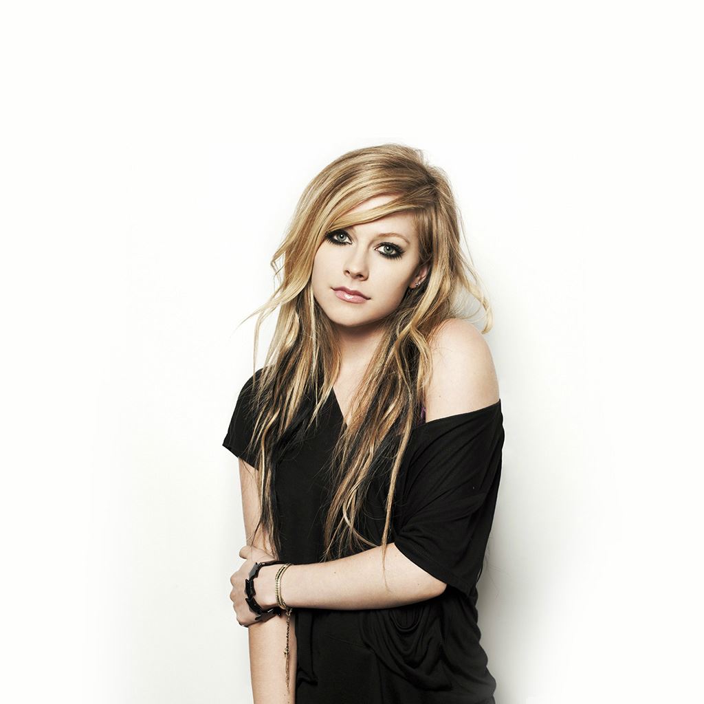 Avril Lavigne Music Star Beauty Ipad Wallpapers Free Download