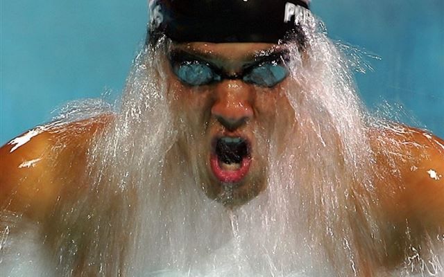 1024x1024 Michael Phelps Swimming Winner - swimming iPad Wallpaper