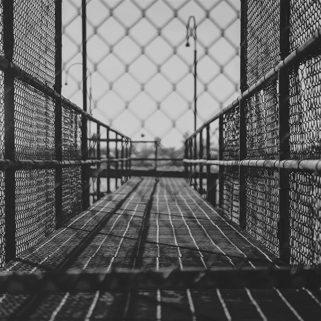 1024x1024 Jungle Gym City Dark School Art - fence iPad Wallpaper