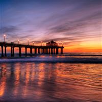Manhattan Beach Pier wallpaper