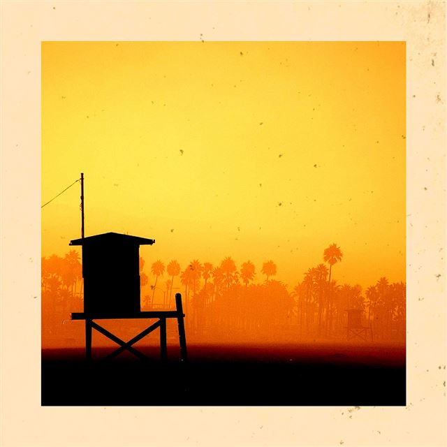 1024x1024 No Lifeguard On Duty - photo iPad Wallpaper