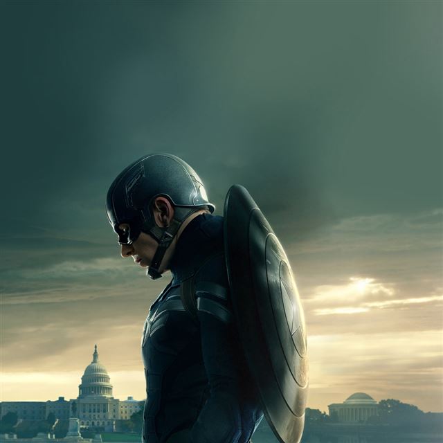 1024x1024 Captain America Sad Hero Film Marvel - movie iPad Wallpaper
