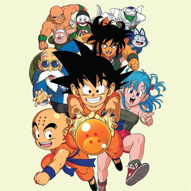 1024x1024 Dragonball Art Anime Japan - funny iPad Wallpaper