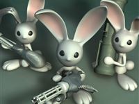 Bunny Revolution wallpaper