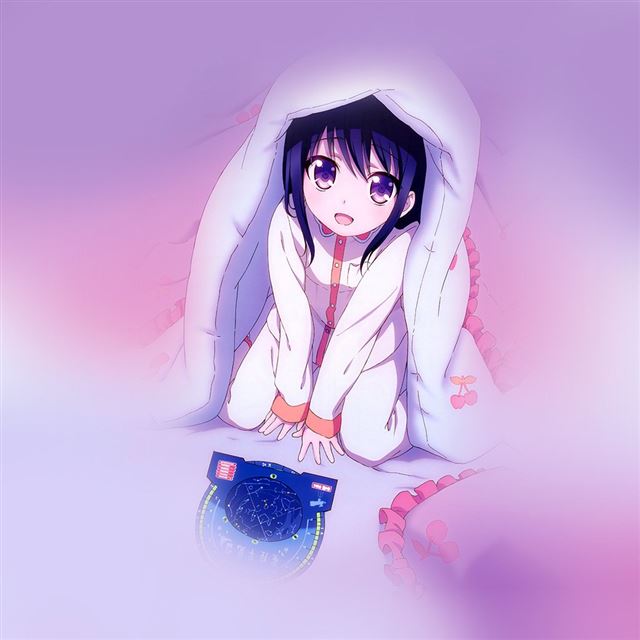 1024x1024 Charlotte Anime Nyantype Cute Girl - anime iPad Wallpaper