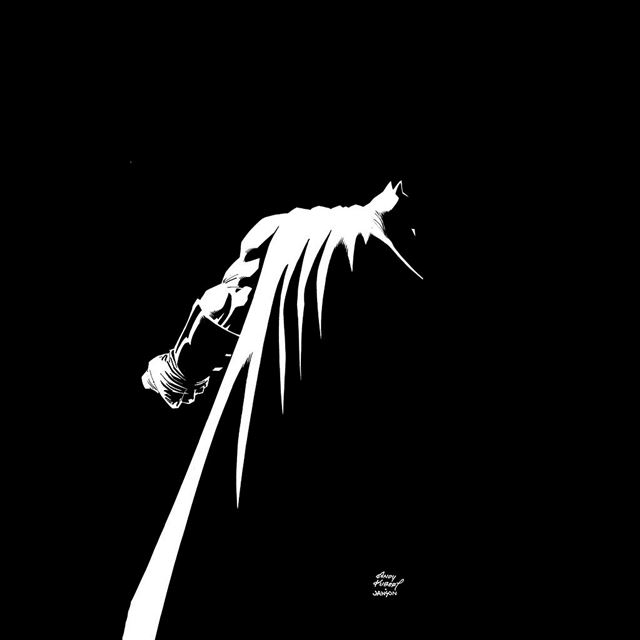 1024x1024 Batman Simple Dark Art Minimal - minimal iPad Wallpaper